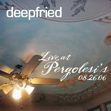 Deepfried Live at Pergs Album Art